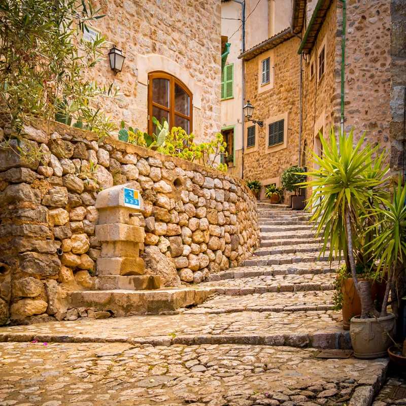 alojamientos en biniaraix mallorca