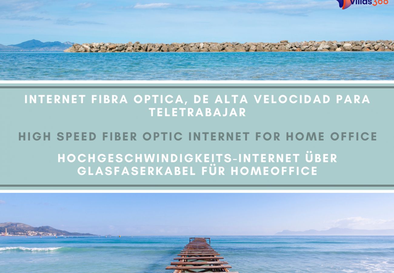 Ferienhaus in Cala Sant Vicenç - Blue fisherman house 2 By home villas 360 