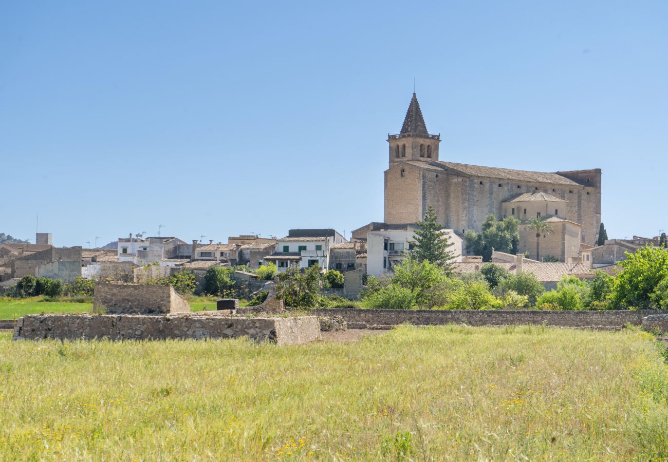 Terraced House in Porreres -  Modern holiday home with pool in the heart of Porreres.